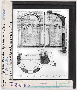 Vorschaubild Köln: St. Gereon, Grundriss und Aufriss 